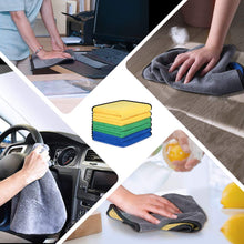 Carica l'immagine nel visualizzatore di Gallery, Tsumbay 6 Pezzi Panno Asciugatura Auto, 600 gsm in Microfibra, Panni... - Ilgrandebazar