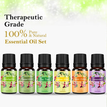 Carica l'immagine nel visualizzatore di Gallery, Oli Essenziali per Diffusori Top 6 Set - Aromaterapia Olio Essenziale Clear - Ilgrandebazar