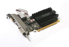 Carica l'immagine nel visualizzatore di Gallery, ZOTAC GeForce GT 710 1GB DDR3, 954 MHz, ZT-71301-20L DVI-D + Nero