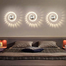 Carica l'immagine nel visualizzatore di Gallery, Coocnh Lampada da Parete in Alluminio Applique 3W LED Bianco - Ilgrandebazar