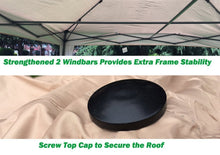 Carica l'immagine nel visualizzatore di Gallery, Mcc® Gazebo Impermeabile Premier 3x3M Pieghevole, Tendone a nero - Ilgrandebazar