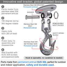 Carica l'immagine nel visualizzatore di Gallery, Besthouse Gancio per Soffitto, SUS304 Acciaio il Carico - Ilgrandebazar