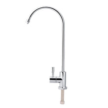 Carica l'immagine nel visualizzatore di Gallery, 1/4 '' Acciaio Inossidabile Rubinetto Cromato Osmosi Inversa Collo D'oca... - Ilgrandebazar