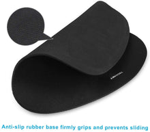 Carica l'immagine nel visualizzatore di Gallery, TECKNET Tappetino Mouse Polso Impermeabile, Mouse Pad Ergonomico con Gel Poggiapolsi, Superficie Liscio, Base in Gomma Antiscivolo per PC, Laptop e Notebook