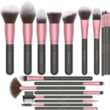 Carica l'immagine nel visualizzatore di Gallery, Pennelli Make Up EmaxDesign Set di 18 per il Trucco Professionali... - Ilgrandebazar