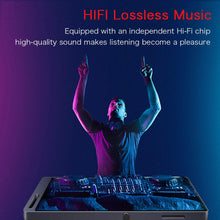 Carica l'immagine nel visualizzatore di Gallery, Lettore MP3 da 16 GB con Bluetooth 4.2, SUPEREYE Audio 1.8 pollici, Black - Ilgrandebazar