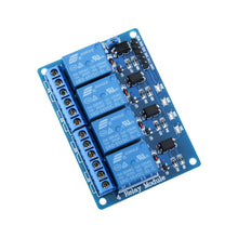 Carica l'immagine nel visualizzatore di Gallery, Elegoo 4 Channel DC 5V Modulo Relay con Accoppiatore Item 2 (4 Channel) - Ilgrandebazar