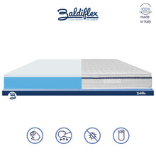 Carica l'immagine nel visualizzatore di Gallery, Baldiflex Materasso Matrimoniale in Memory Foam 160x190 cm, Bianco - Ilgrandebazar