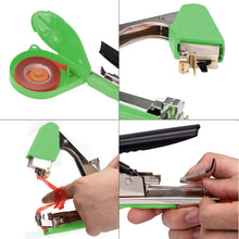 Carica l'immagine nel visualizzatore di Gallery, Legatrice per Piante, Tying Macchina Strumento Nastro a Mano Legare Verde - Ilgrandebazar