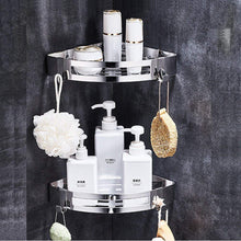Carica l'immagine nel visualizzatore di Gallery, Mensola angolare per Bagno WC-Shelf-Triangle, Doccia Inox (Triangolo) - Ilgrandebazar