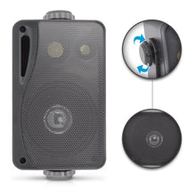 Carica l'immagine nel visualizzatore di Gallery, Pyle impermeabile Speaker 3.5 pollici 200 Watt 3 Vie STANDARD, nero