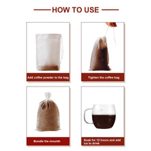 Carica l'immagine nel visualizzatore di Gallery, Filtri Antiriflesso per Caffè Freddo, 200 Pezzi Filtro per... - Ilgrandebazar