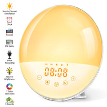 Carica l'immagine nel visualizzatore di Gallery, Wake Up Light, Luce Sveglia Funzione di Registrazione 9 Suoneria 30 Livelli... - Ilgrandebazar