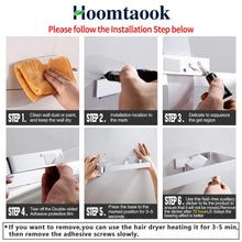 Carica l'immagine nel visualizzatore di Gallery, Hoomtaook Vetro Temperato Scaffale Rettangolare Per Bagno Argento - Ilgrandebazar
