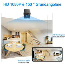 Carica l'immagine nel visualizzatore di Gallery, Bluetooth Mini Telecamera Spia Nascosta Wifi,MHDYT Senza Fili HD 1080P mini - Ilgrandebazar