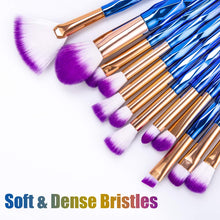 Carica l'immagine nel visualizzatore di Gallery, Pennelli da Trucco, 20 Pezzi Set di Make Up Fondotinta Cipria... - Ilgrandebazar