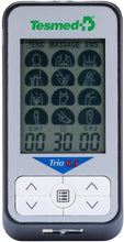 Carica l'immagine nel visualizzatore di Gallery, TESMED Trio 6.5 elettrostimolatore Muscolare - 36 programmi - 40 Livelli di intensità - Batteria Ricaricabile - 4 elettrodi