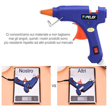 Carica l'immagine nel visualizzatore di Gallery, [50-Pezzi-Stick] Pistola Colla a Caldo,TOPELEK Mini a Multicolore