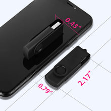 Carica l'immagine nel visualizzatore di Gallery, 2 Pezzi Pendrive 64GB DataOcean Chiavetta USB 2.0 64 Gb, Nero, Argento - Ilgrandebazar