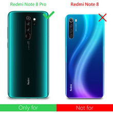 Carica l'immagine nel visualizzatore di Gallery, ivencase Cover per Xiaomi Redmi Note 8 PRO + Pellicola Protettiva + nero