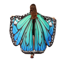 Carica l'immagine nel visualizzatore di Gallery, 168cm * 135cm Farfalla Scialle Donna Ali Costume Sciarpa Grande Poncho... - Ilgrandebazar