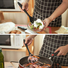 Carica l'immagine nel visualizzatore di Gallery, Newdora Set di Utensili da Cucina in Silicone, Resistente al Calore Nero
