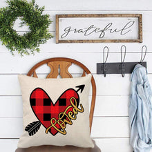 Carica l'immagine nel visualizzatore di Gallery, WENTS Cuscino San Valentino 4PCS Red Love Federa per 45 x 45 cm - Ilgrandebazar