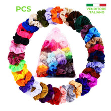 Carica l'immagine nel visualizzatore di Gallery, Scrunchies Velluto Vsco Girl 23 Elastici per Capelli Fasce Donna... - Ilgrandebazar