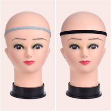 Carica l'immagine nel visualizzatore di Gallery, 4 Pezzi Spesse Fasce Elastico Non Scivolo Fasce per Capelli da Sport per Donne e Uomini, Nero e Grigio