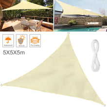 Carica l'immagine nel visualizzatore di Gallery, Wokkol Tende da Sole per Esterno, Sole, Tenda Parasole 5X5X5M