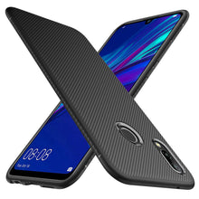 Carica l'immagine nel visualizzatore di Gallery, iBetter per Huawei P Smart 2019 Cover, P 2019 Soft Rubber Nero - Ilgrandebazar