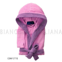 Carica l'immagine nel visualizzatore di Gallery, Caleffi 01853 - Accappatoio Young Spugna 100% Cotone 400 gr/mq - Ilgrandebazar