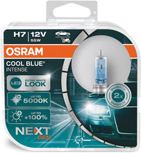 Carica l'immagine nel visualizzatore di Gallery, 64210CBI-HCB COPPIA LAMPADE OSRAM COOL BLUE INTENSE H7, FARI ALOGENI PER...