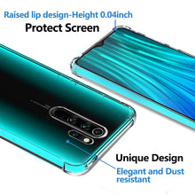 Carica l'immagine nel visualizzatore di Gallery, Ferilinso Cover per Xiaomi Redmi Note 8 8 Pro, Trasparente