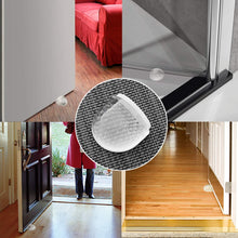 Carica l'immagine nel visualizzatore di Gallery, HAUSPROFI Fermaporta Trasparente a Pavimento con Adesivo 4pz. 4 Pezzi - Ilgrandebazar