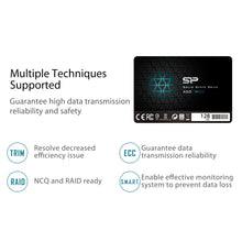 Carica l'immagine nel visualizzatore di Gallery, Silicon Power SSD 128GB 3D NAND A55 SLC Cache 128 GB, Upgraded version - Ilgrandebazar
