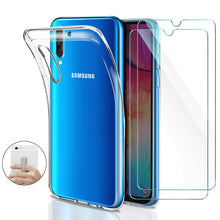 Carica l'immagine nel visualizzatore di Gallery, Younme Cover Compatibile con Samsung Galaxy A50 Custodia, Trasparente clear - Ilgrandebazar
