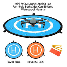 Carica l'immagine nel visualizzatore di Gallery, WisFox Drone Landing Pad Impermeabile 75cm Atterraggio Pieghevole Portatile... - Ilgrandebazar