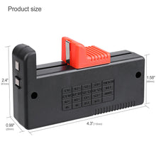 Carica l'immagine nel visualizzatore di Gallery, Hapurs DK013-Tester per Volt batteria batterie AA, AAA, C, D, 9 V 1,5 V... - Ilgrandebazar