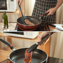 Carica l'immagine nel visualizzatore di Gallery, Newdora Set di Utensili da Cucina in Silicone, Resistente al Calore Nero