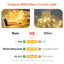 Carica l'immagine nel visualizzatore di Gallery, Meamae care Catene Luminose 3M x 300 Luci di Natale esterno e interno a 8... - Ilgrandebazar
