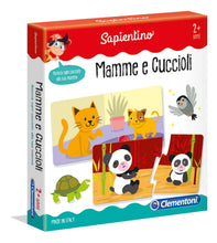 Carica l'immagine nel visualizzatore di Gallery, Clementoni - Mamme e Cuccioli Gioco Educativo Sapientino, Multicolore, 2 Anni