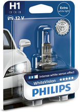 Carica l'immagine nel visualizzatore di Gallery, Philips 12961NBVB2 WhiteVision Effetto Xenon W5W Lampada Auto, Blister Doppio