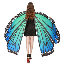 Carica l'immagine nel visualizzatore di Gallery, 168cm * 135cm Farfalla Scialle Donna Ali Costume Sciarpa Grande Poncho... - Ilgrandebazar