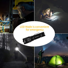 Carica l'immagine nel visualizzatore di Gallery, Torcia Tattica UV 2 in 1, a LED con 500LM, di UV+Bianco Luce - Ilgrandebazar