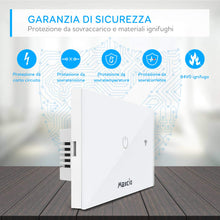 Carica l'immagine nel visualizzatore di Gallery, Interruttore Smart, Maxcio Alexa della Luce, Switch Wifi 1 Gang - Ilgrandebazar