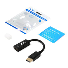 Carica l'immagine nel visualizzatore di Gallery, ICZI Adattatore DisplayPort a HDMI 1080P, Cavo DP Maschio su Femmina,... - Ilgrandebazar