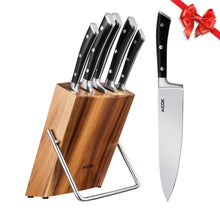 Carica l'immagine nel visualizzatore di Gallery, Set Coltelli, 6 Pezzi Coltelli da Cucina in Acciaio 6 pezzi, Argento - Ilgrandebazar