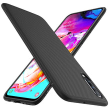 Carica l'immagine nel visualizzatore di Gallery, iBetter per Samsung Galaxy A70 Cover, Thin Fit Gomma Morbida Protettiva Nero - Ilgrandebazar