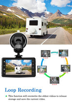 Carica l'immagine nel visualizzatore di Gallery, 【2019 Nuova Versione】 CHORTAU Telecamera per Auto 1080P Full HD, Dashcam...
